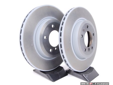 ES#10489 - 34116855156KT1 - Front Brake Rotors - Pair (325x25) - From a leader in braking technology. - Brembo - BMW