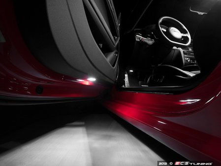 ES#2539108 - A5LEDDOORWARN - LED Door Warning Light Kit - Get new lights in your doors - ZiZa - Audi