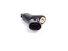 ES#310688 - 1J0927807B - Rear ABS Sensor - Priced Each - Measures wheel speed to prevent brake lock ups. - Genuine Volkswagen Audi - Audi Volkswagen