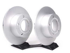 ES#2515288 - 4A0615601AKT1 - Rear Brake Rotors - Pair (245x10) - Restore the stopping power in your vehicle - Genuine Volkswagen Audi - Audi Volkswagen