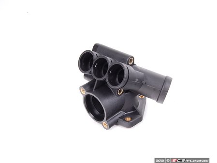 ES#2677915 - 021121117A - Thermostat Housing - Located on the drivers side of the engine. O-rings sold separately. - Vaico - Volkswagen