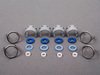 ES#2586470 - 06D9989072KT -  Fuel Injector Installation Kit - A complete set of o-rings and clips for installing new injectors - Genuine Volkswagen Audi - Volkswagen