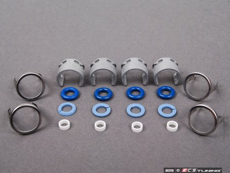 ES#2586470 - 06D9989072KT -  Fuel Injector Installation Kit - A complete set of o-rings and clips for installing new injectors - Genuine Volkswagen Audi - Volkswagen