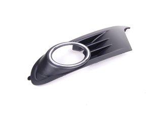ES#2216661 - 1K9854661A - Fog Light Grille - Left - Replacement fog light grille with chrome trim ring - Genuine Volkswagen Audi - Volkswagen