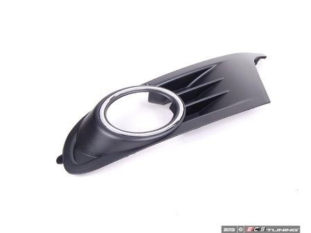 ES#2216661 - 1K9854661A - Fog Light Grille - Left - Replacement fog light grille with chrome trim ring - Genuine Volkswagen Audi - Volkswagen