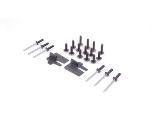 ES#158808 - 54347162754 - Mounting Trim Kit - Hardware kit for the convertible trim molding - Genuine MINI - MINI