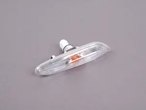 White Fender Side Marker - Left