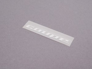 ES#121721 - 51472693111 - "Coupe" Lettering - Replacement lettering for the door sill. - Genuine BMW - BMW