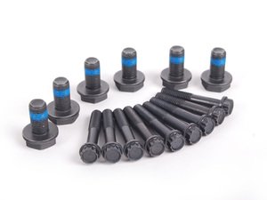 ES#2168 - A34CCBK - ECS Clutch/Flywheel Bolt Kit - 6 Flywheel bolts & 9 Pressure plate bolts - Assembled By ECS - Volkswagen
