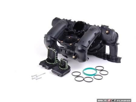 ES#3072586 - 11617559523KT3 - Intake Manifold Upgrade Kit - Bolt-on 3-stage intake manifold featuring a Bavarian Autosport intake manifold with high quality DISA valves and gaskets - Assembled By ECS - BMW