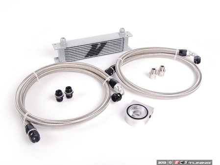 ES#2764288 - MM0CU - Universal Oil Cooler - 10 Row - Upgrading cooling for your engine oil - Mishimoto - Audi BMW Volkswagen MINI