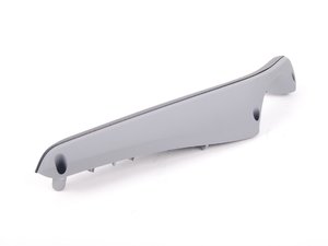 ES#100190 - 51417904071 - Front Left Armrest - Gray/Black Cube Aluminum - (NO LONGER AVAILABLE) - Fits both coupe and convertible models - Genuine BMW - 