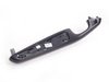 ES#100190 - 51417904071 - Front Left Armrest - Gray/Black Cube Aluminum - (NO LONGER AVAILABLE) - Fits both coupe and convertible models - Genuine BMW - 