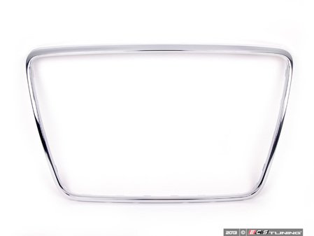 ES#457319 - 8P0807715A2ZZ - Chrome Grille Surround - Change your stealth black grille surround trim to Chrome. - Genuine Volkswagen Audi - Audi