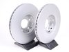 ES#2587625 - 40454112KT1 - Front & Rear Brake Service Kit - Featuring Zimmermann rotors with ECS DD23 "Daily Driver" ceramic pads. - Assembled By ECS - Volkswagen