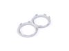 ES#83044 - 51167039240 - Silver Drink Ring Holder - Front - Trim located on the dual cup holder - Genuine MINI - MINI