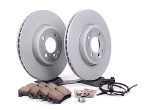 ES#2597816 - 34116768933KT13 - Front Brake Service Kit - Featuring Zimmerman rotors and ECS DD23 ceramic pads. - Assembled By ECS - MINI