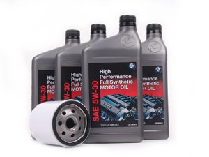 ES#258200 - E21IN1 - Genuine BMW Oil Change Kit - Everything you'll need to do a basic oil change, including genuine BMW oil - Assembled By ECS - BMW