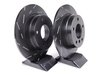 ES#522725 - USR554 - Sport Slotted Rear Brake Rotors - Pair (280x10) - Reduce the fading, improve your braking - EBC - BMW