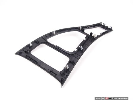 ES#82274 - 51166951576 - Fine Brushed Aluminum Center Console Trim - Front - Located around the shifter base - Genuine BMW - BMW