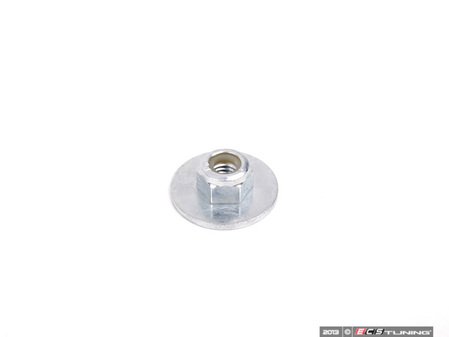 ES#2676266 - 07147155614 - Hex Plate with Nut - Priced Each - M6, Used in various locations - Genuine MINI - MINI