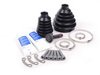 ES#2586363 - 1K0498203A1KT - CV Joint Refresh Kit - Why risk tearing the same axle out twice? Includes both boots and hardware to service one axle. - Assembled By ECS - Volkswagen