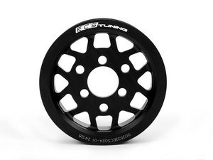 ES#2649863 - 003533ECS02A - ECS Lightweight Power Steering Pulley - Black - Release hidden power from your drive belt system - ECS - 