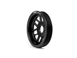 ES#2952057 - 003533ECS01 - ECS Lightweight Crank Pulley - Black - (NO LONGER AVAILABLE) - Release hidden power from your drive belt system - ECS - 