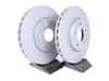ES#2652303 - 2034210512KT6 - Front Brake Rotors - Pair - Does not include new rotor securing screws - Zimmermann - Mercedes Benz