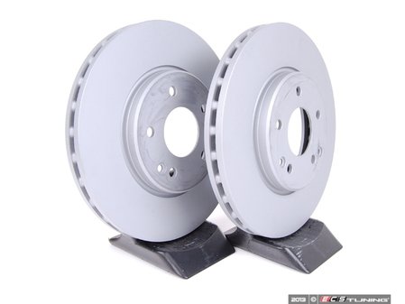 ES#2652303 - 2034210512KT6 - Front Brake Rotors - Pair - Does not include new rotor securing screws - Zimmermann - Mercedes Benz