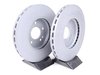 ES#2652303 - 2034210512KT6 - Front Brake Rotors - Pair - Does not include new rotor securing screws - Zimmermann - Mercedes Benz