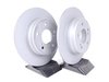 ES#2587138 - 2034230112KT2 - Rear Brake Rotors - Pair - Includes Rotors For Left And Right Sides - Does Not Include New Rotor Hold Down Screws - Zimmermann - Mercedes Benz