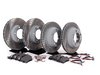 ES#2598676 - 99635140501OEKT3 - Front & Rear Brake Service Kit - Featuring Sebro rotors and Mintex brake pads - Assembled By ECS - Porsche