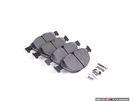 ES#2627681 - HB676Z.780 - Front Performance Ceramic Brake Pad Set - A unique ceramic composite formulation specifically developed to meet the ultra-low dust and low noise requirements - Hawk - BMW