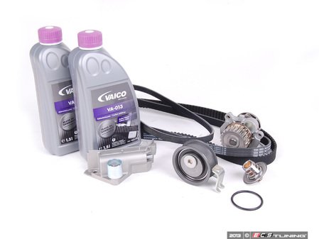 ES#8725 - AUGTBKV2waf - ECS Tuning Timing Belt Kit - Ultimate Plus - Our most complete timing belt kit, including coolant - Assembled By ECS - 