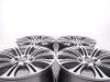 ES#2143285 - 716-1 - 18" Style 716 Wheels - Square Set Of Four - (NO LONGER AVAILABLE) - 18x8" ET35 72.6CB 5x120. Gunmetal with machined face. - Alzor - 