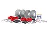 ES#2594282 - 002474ECS01AKT - ECS Brake Upgrade Kit - Front And Rear - Increase your car's braking capacity with bigger and better components - Assembled By ECS - Porsche