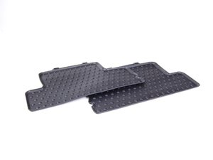 ES#2711011 - 51472239747 - MINI Rear Rubber Factory Floor Mats Set - Priced As Set - (NO LONGER AVAILABLE) - Replace or upgrade to factory MINI mats - Genuine MINI - 
