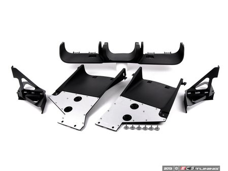 ES#2626525 - 51747330558KT - JCW GP2 Rear Center Diffuser Retrofit Kit - For installing on vehicles with rear JCW Aerodynamic bumper. - Genuine MINI - MINI