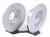 ES#2587625 - 40454112KT1 - Front & Rear Brake Service Kit - Featuring Zimmermann rotors with ECS DD23 "Daily Driver" ceramic pads. - Assembled By ECS - Volkswagen