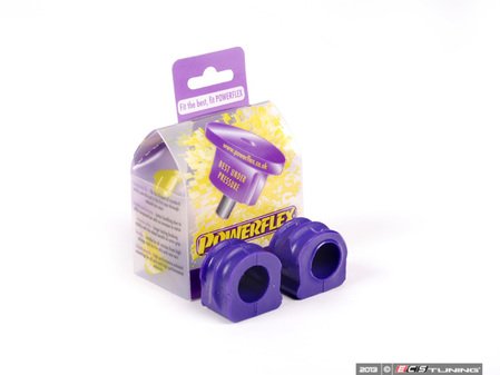 ES#2650266 - PFF85-411-21x2 - Performance Polyurethane Sway Bar Bushing Set - 21mm - Stiffer bushings allow sway bars to work at their fullest potential - Powerflex - Volkswagen