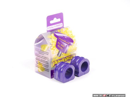 ES#2650121 - PFF85-411-23x2 - Performance Polyurethane Sway Bar Bushing Set - 23mm - Stiffer bushings allow sway bars to work at their fullest potential - Powerflex - Volkswagen