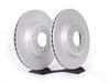 ES#2135718 - 34116855156KT2 - Front Brake Rotors - Pair (325x25) - Featuring a protective Meyle Platinum coating. - Meyle - BMW