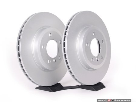ES#2135718 - 34116855156KT2 - Front Brake Rotors - Pair (325x25) - Featuring a protective Meyle Platinum coating. - Meyle - BMW