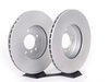 ES#2135718 - 34116855156KT2 - Front Brake Rotors - Pair (325x25) - Featuring a protective Meyle Platinum coating. - Meyle - BMW