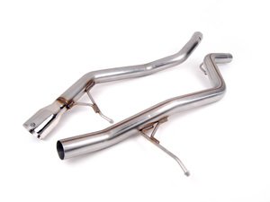 ES#2661283 - 49-46404 - 2.5" Cat-Back Exhaust - Stainless steel exhaust with single polished stainless tip - AFE - Volkswagen