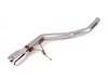 ES#2661283 - 49-46404 - 2.5" Cat-Back Exhaust - Stainless steel exhaust with single polished stainless tip - AFE - Volkswagen
