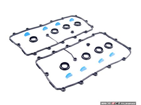 ES#2684748 - 077198025BKT1 - Valve Cover Gasket Set - Left and Right side set - Victor Reinz - Audi