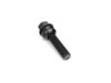ES#2661308 - PS19D53-MW-ZN - Black Extended Length Wheel Bolt - Priced Each - Replace your rusted and weathered stock lug bolts with a stylish alternative - 68mm shaft (53mm length under seat) - ECS - Audi Volkswagen Porsche