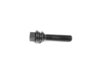 ES#2661309 - PS19D58-MW-ZN - Black Extended Length Wheel Bolt - Priced Each - Replace your rusted and weathered stock lug bolts with a stylish alternative - 73mm shaft (58mm length under seat) - ECS - Audi Volkswagen Porsche